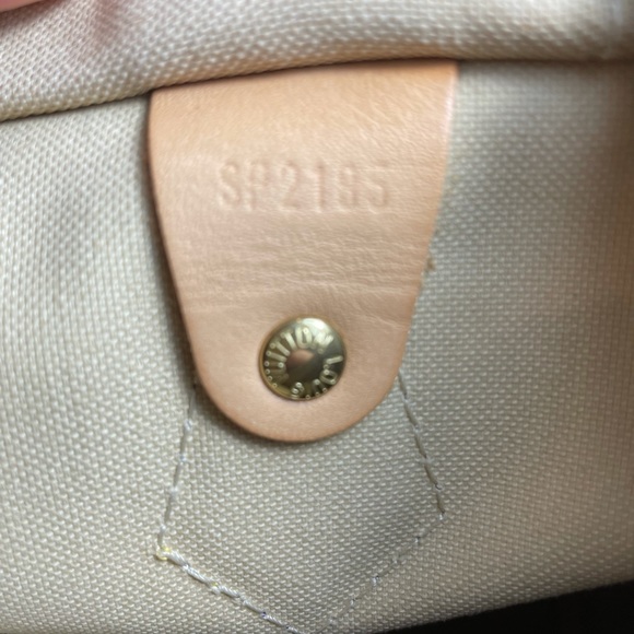 Louis Vuitton Damier Azur speedy 30 - Picture 3 of 8